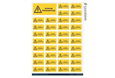 Plant markings on A4 sheets